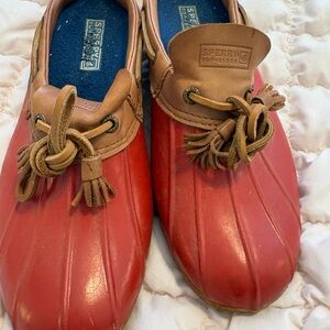 Sperry Blue and Brown Top-Sider Shoes